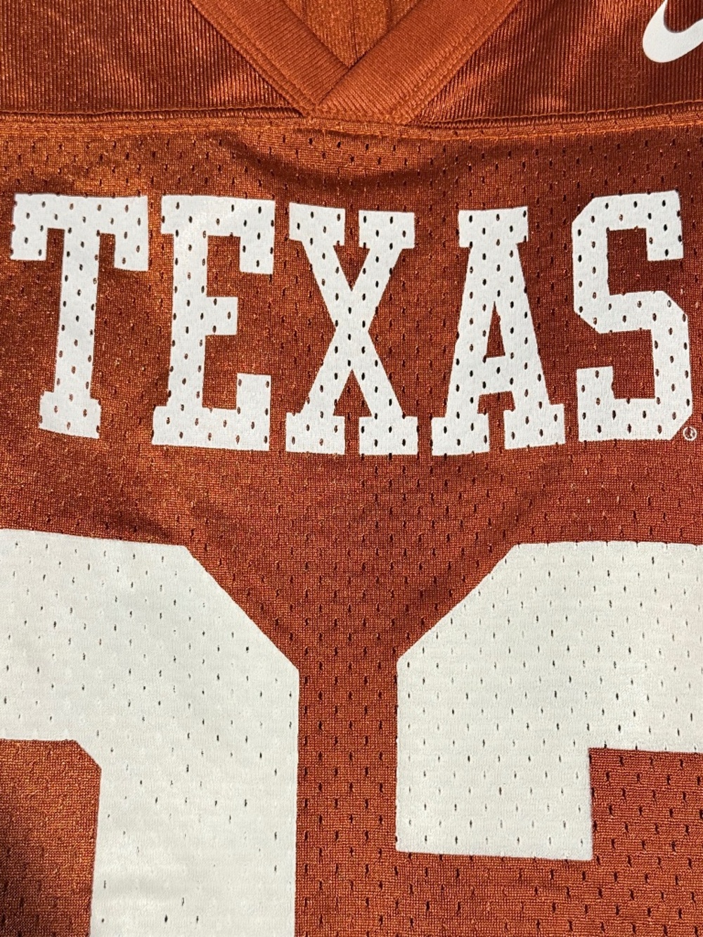 Nike Texas Longhorns Football Jersey #02 WARD - Men's Size Medium - Burnt Orange